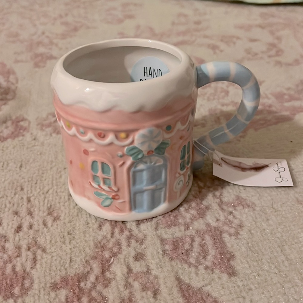 Pink Christmas Mug